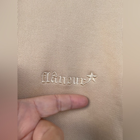 FLANEUR X HOODSTAR I’M STAR ZIP UP HOODIE SIZE LARGE - Picture 3 of 16